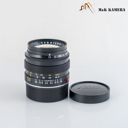 Leica Summilux M 50mm/F1.4 E43 Ver.II V2 Black Lens Yr.1984 Germany 11113 #11528