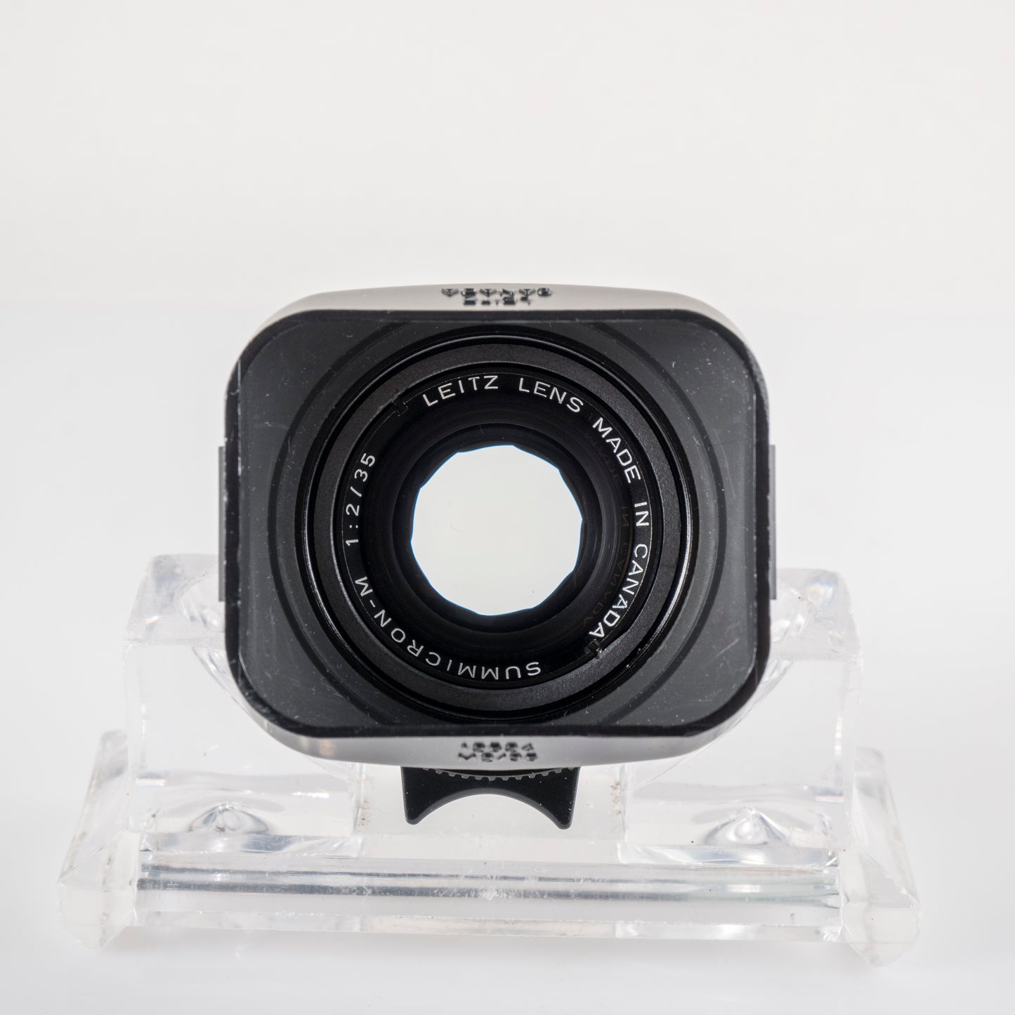 LEITZ Leica Summicron-M 35mm/F2.0 Ver.4 7 Elements Black 1913-1983 Lens Yr.1982 Canada #23844