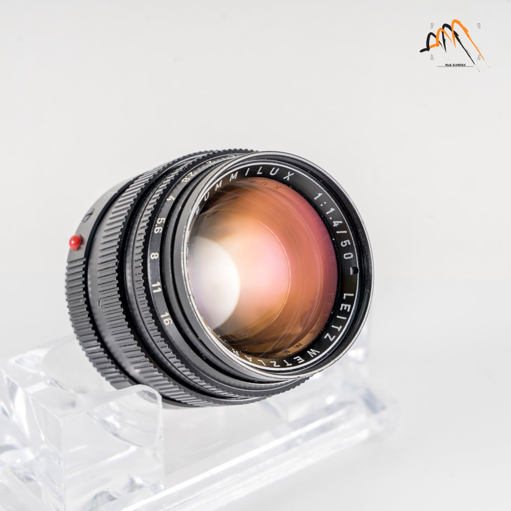 LEITZ Leica Summilux M 50mm/F1.4 E43 Ver.II V2 Black Lens Yr.1966 Germany 11113 #23495