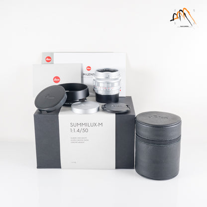 Brand New Leica Summilux-M 50mm/F1.4 11714 2025 Version E46 Silver Lens Germany 11714 #11714