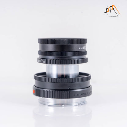 Leica Elmar-M 50mm/F2.8 Ver.II Black Lens Yr.1996 Germany 11831 #11115