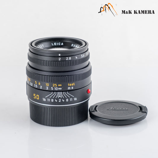 Leica Summicron-M 50mm/F2.0 Ver.V Black Lens Germany 11826 #88781