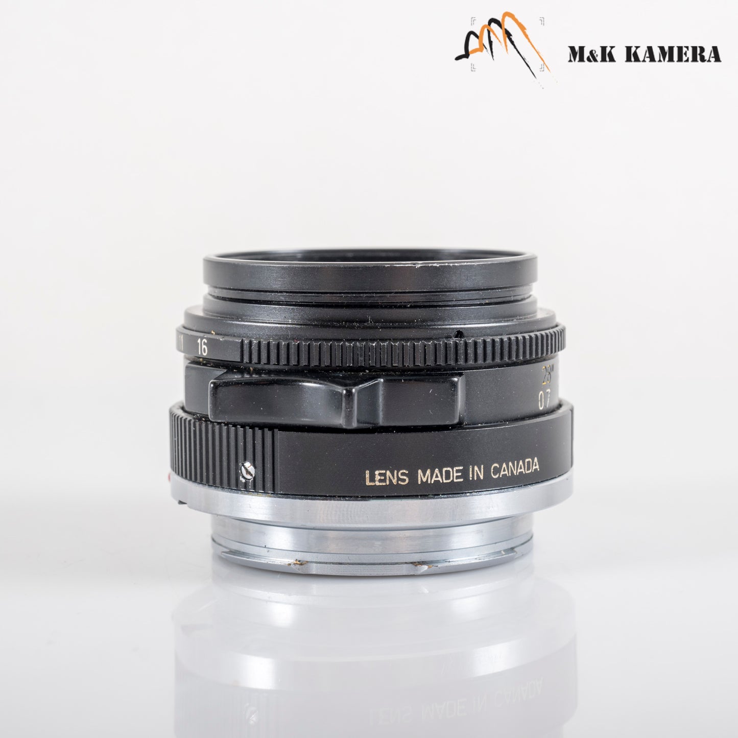 LEITZ Leica Summicron-M 35mm/F2.0 E39 6E/ Elements Lens Yr.1971 Canada #11999