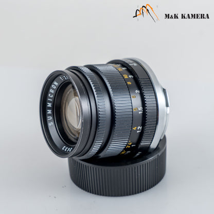 Leica Summicron M 50mm/F2.0 Ver.III V3/ High Leg Lens Yr.1970 Germany #23897