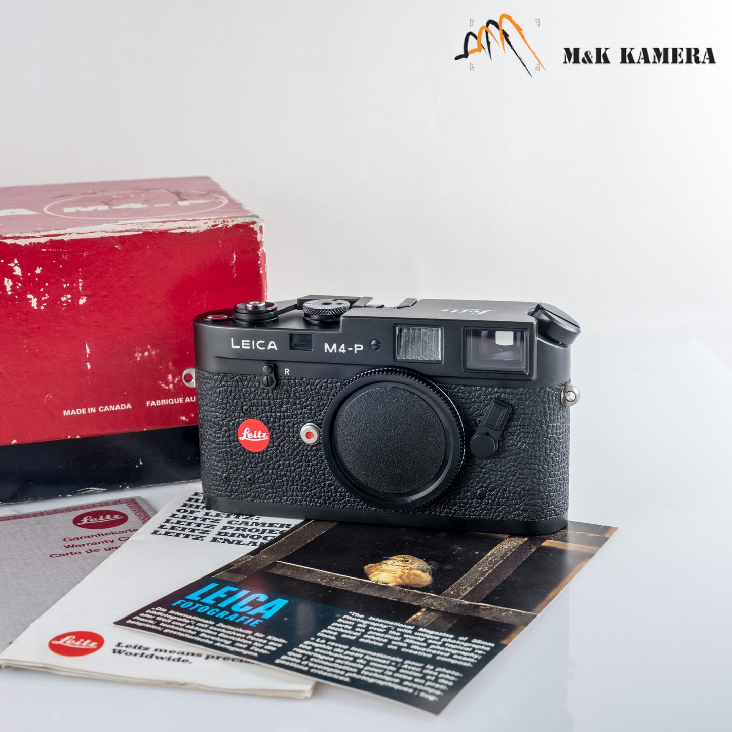Leica M4-P Black Film Rangefinder Camera #23948