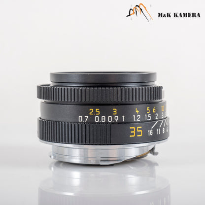 Leica Summicron-M 35mm/F2.0 Ver.4 7 Elements Black Lens Yr.1991 Germany 11310 #11993