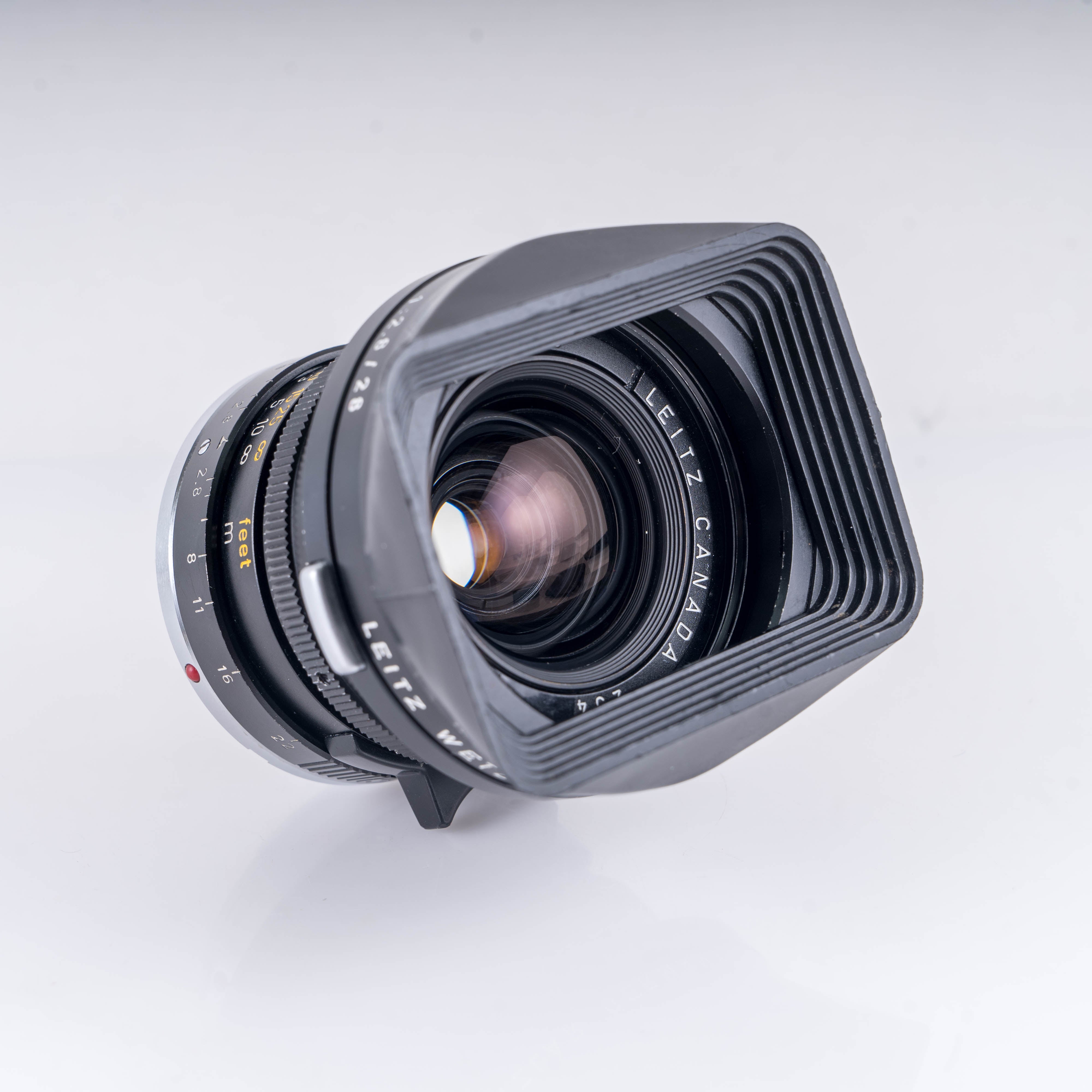 LEITZ Leica Elmarit M 28mm/F2.8 Ver.II Lens Yr.1972 Canada 11802