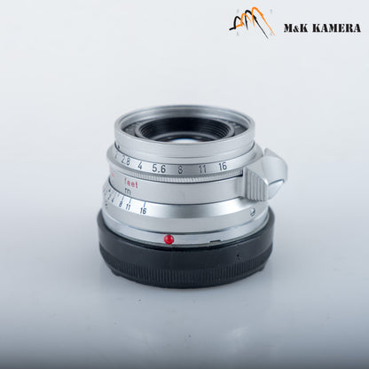 LEITZ Leica Summicron-M 35mm/F2.0 Ver.I 8 Elements Lens Yr.1963 Canada #11762
