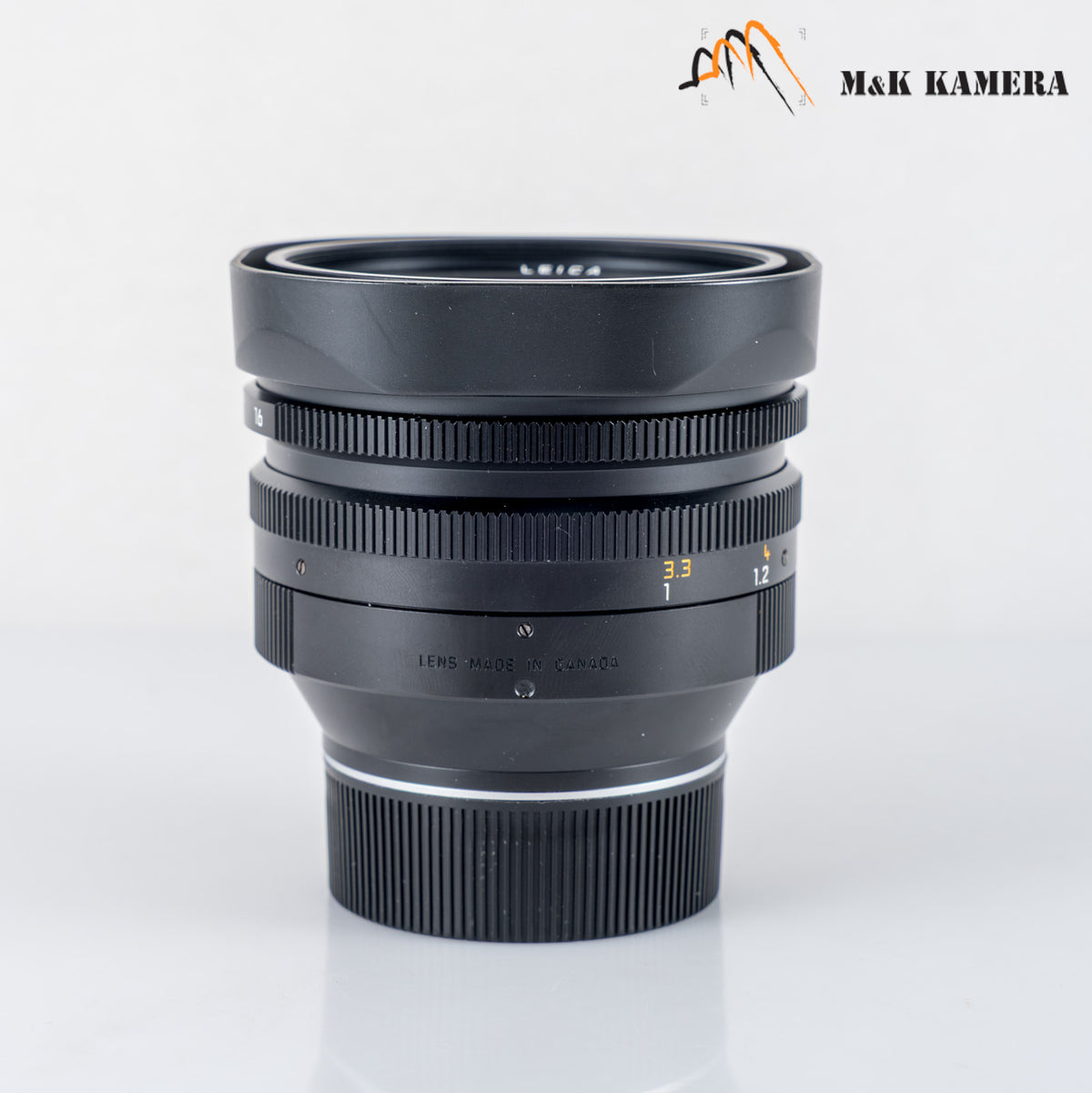 Leica Noctilux-M 50mm/F1.0 E60 V4 Ver.IV Lens Yr.2001 Canada 11822 #12128