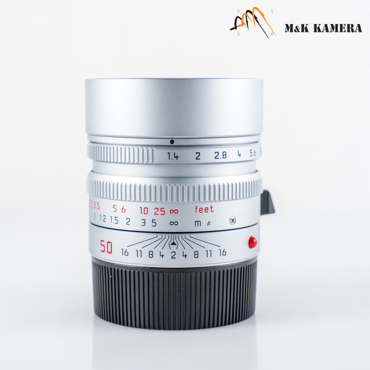 Leica Summilux-M 50mm/F1.4 E46 ASPH Silver Lens Germany 11892 #24022