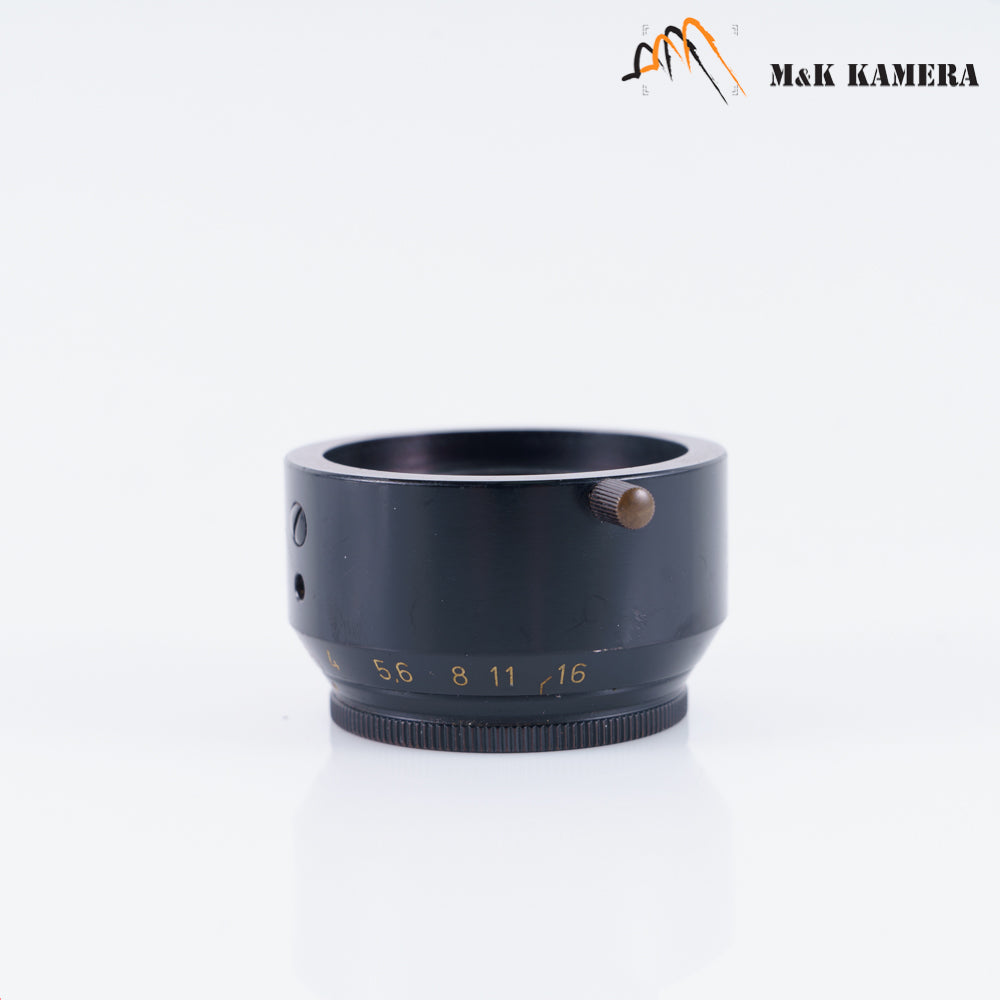 Leica VALOO Black Paint Hood for Elmar 5cm / aperture control #10284