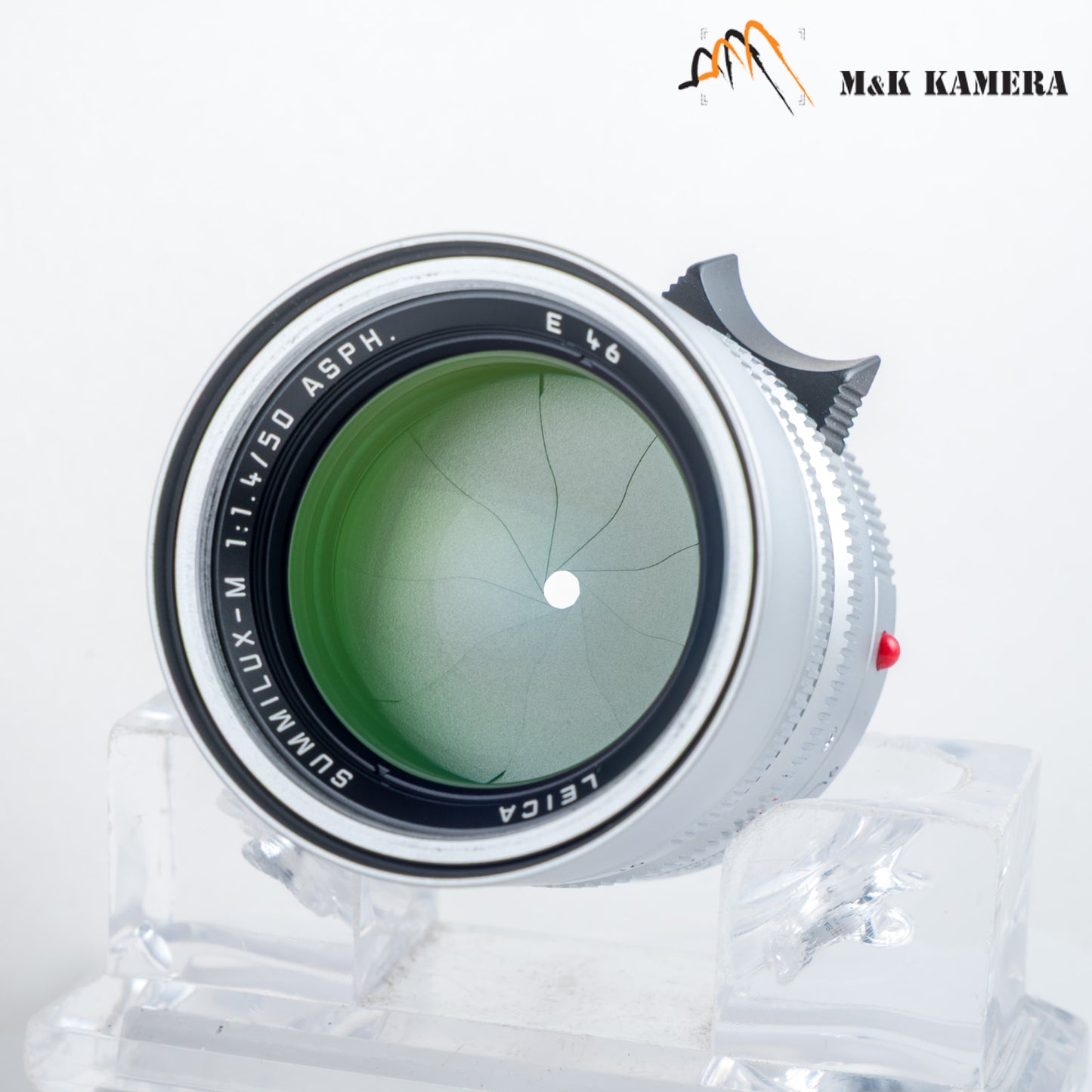 Leica Summilux-M 50mm/F1.4 E46 ASPH Silver Lens Germany 11892 #23971