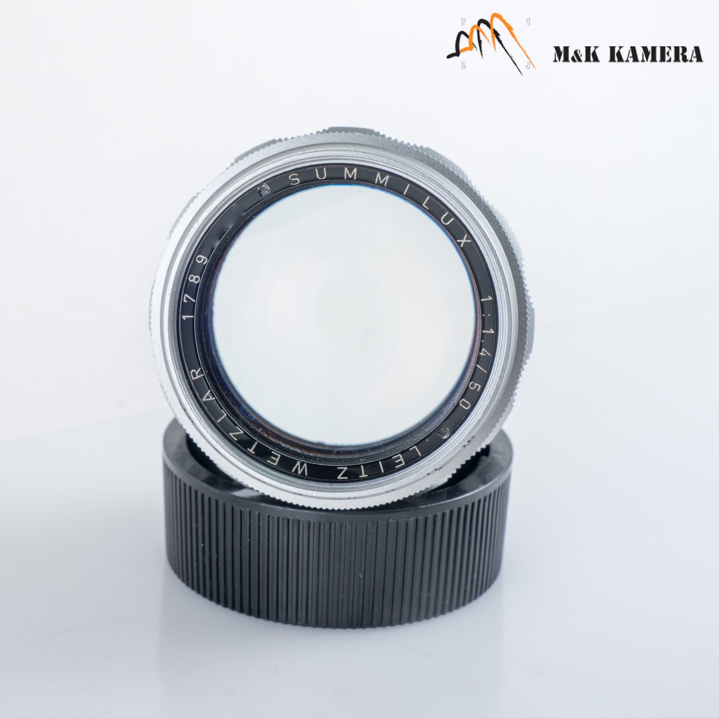 LEITZ Leica Summilux M 50mm/F1.4 Ver.I Silver Lens Yr.1960 Germany 11114 #23700
