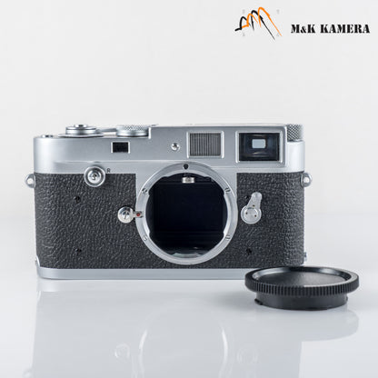 Leica M2 Round Button Rewind Silver Film Rangefinder Camera #24015
