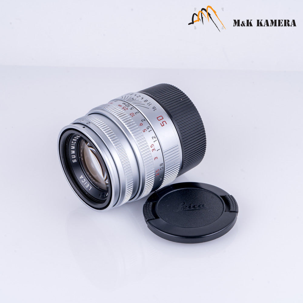 Leica Summicron-M 50mm/F2.0 V Silver Lens Yr.1998 Germany 11816 #22801