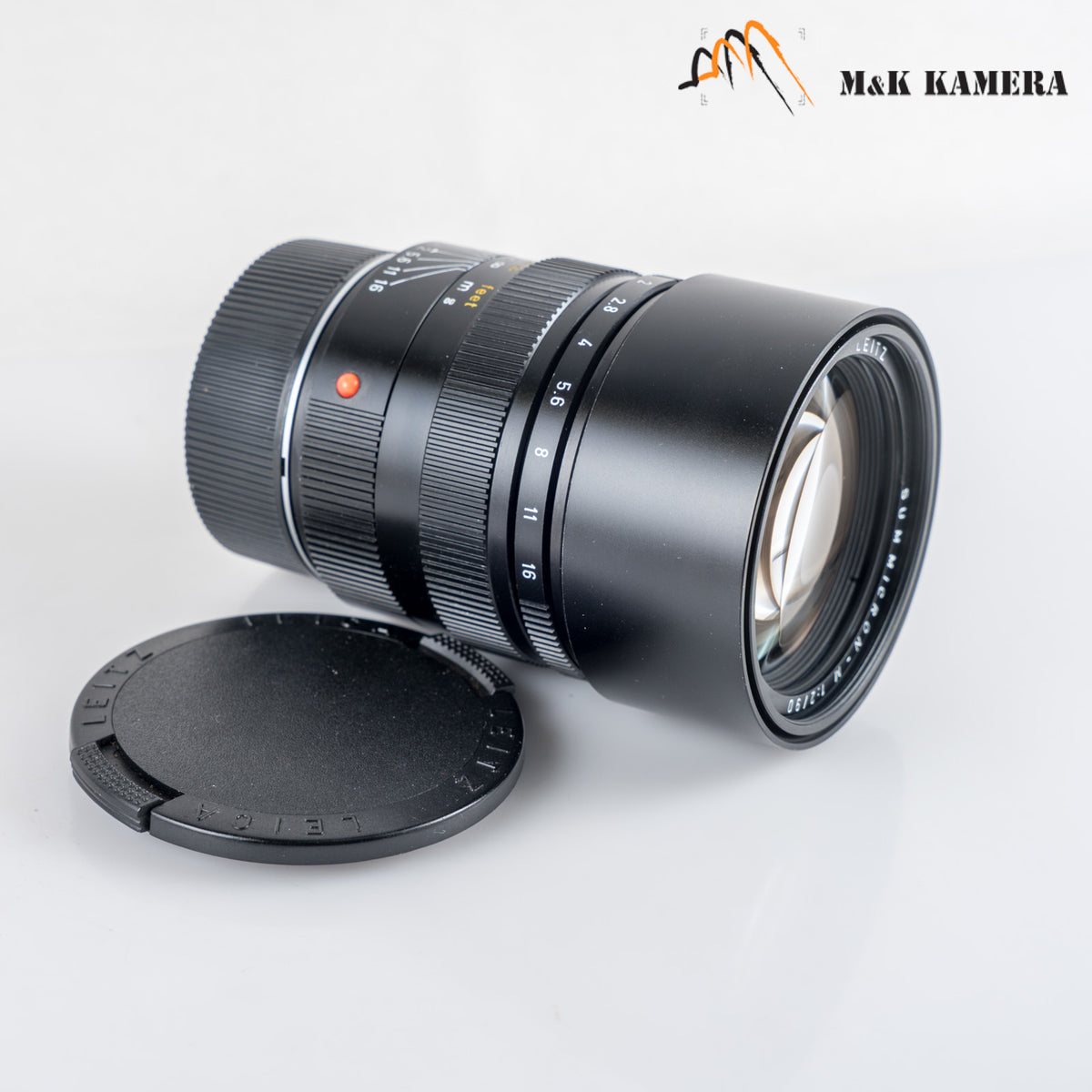 LEITZ Leica Summicron-M 90mm/F2.0 E55 Pre-Asph/ Ver.II Black Lens Yr.1982 Canada 11136 #23959