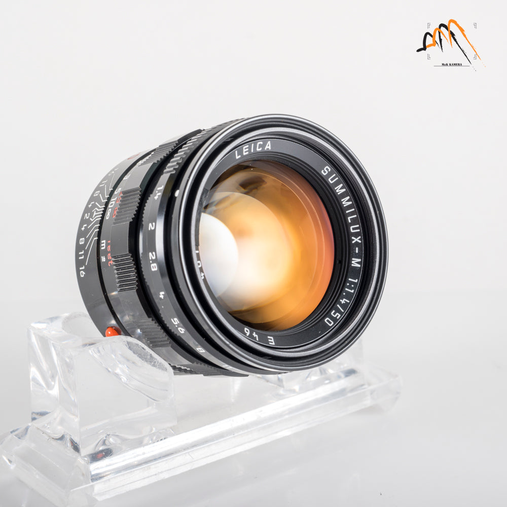 Leica Summilux-M 50mm/F1.4 Pre-A Black Paint Lens Yr.2005 Germany 11623 #23760