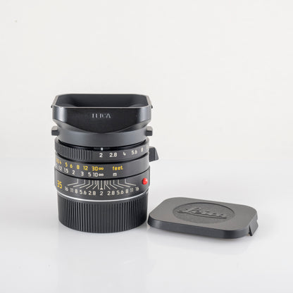 Leica Summicron-M 35mm/F2.0 ASPH/ 11879 Black Lens Yr.2001 Germany 11879 #23845