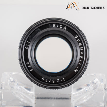 Leica Summarit-M 75mm/F2.5 Lens Germany 11645 #12033