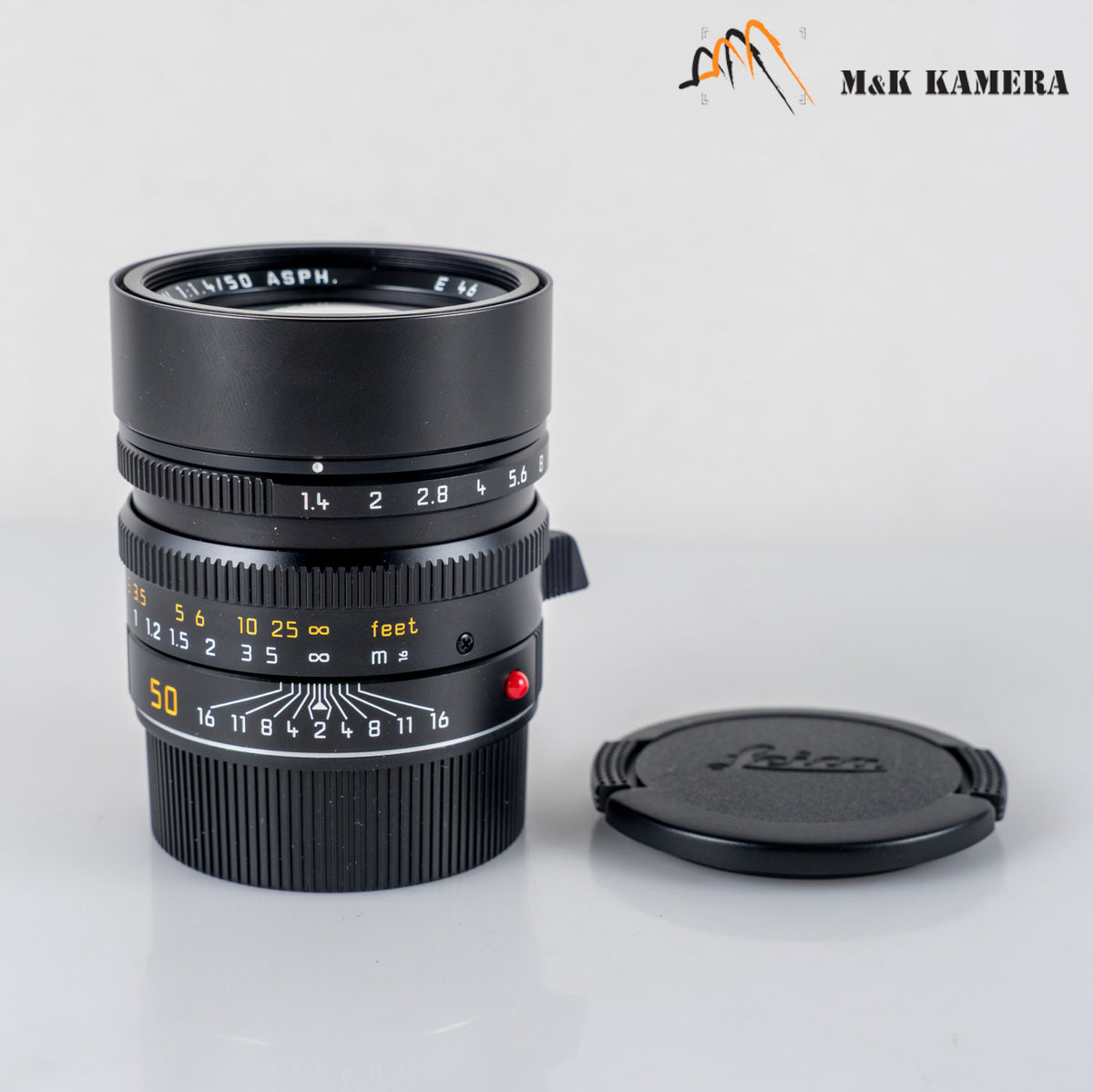 Leica Summilux-M 50mm/F1.4 ASPH Black Lens Germany 11891 #24032