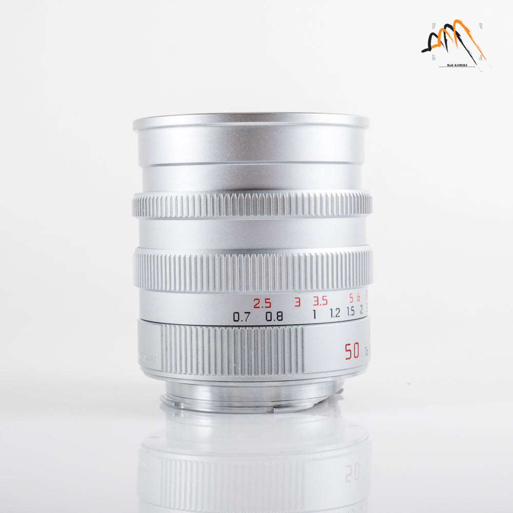 Leica Summilux-M 50mm/F1.4 Pre-A Silver Lens Yr.1995 Germany 11856 #88662