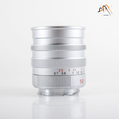 Leica Summilux-M 50mm/F1.4 Pre-A Silver Lens Yr.1995 Germany 11856 #88662