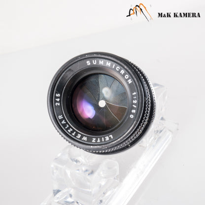 Leica Summicron M 50mm/F2.0 Ver.III V3/ High Leg Lens Yr.1970 Germany #12047