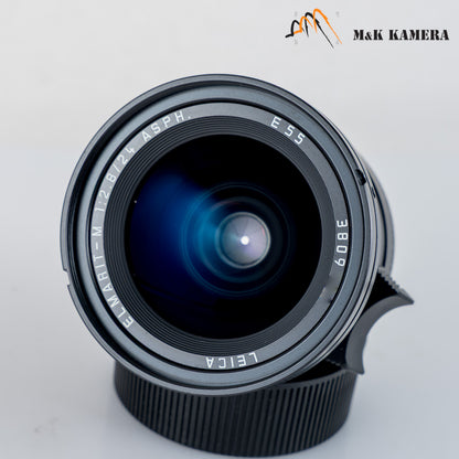 Leica Elmarit-M 24mm/F2.8 ASPH Black Lens Yr.1996 Germany 11878 #88739