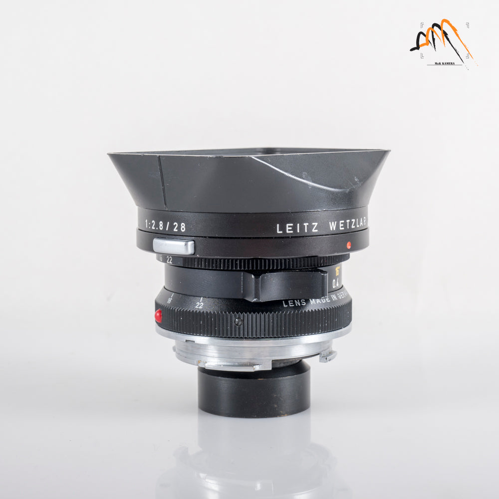 LEITZ Leica Super-Angulon M 21mm/F3.4 Ser.VII Black Lens Yr.1977