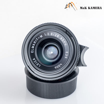 Leica Elmarit-M 28mm/F2.8 E39 ASPH/ 11606 Lens Yr.2004 Germany 11606 #24011