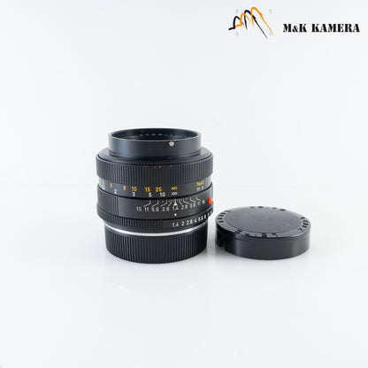 LEITZ Leica Summilux-R 50mm/F1.4 E48 Ver.I V1 Lens Yr.1971 Germany #87902