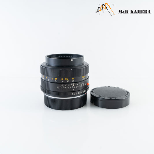 LEITZ Leica Summilux-R 50mm/F1.4 E48 Ver.I V1 Lens Yr.1971 Germany #87902