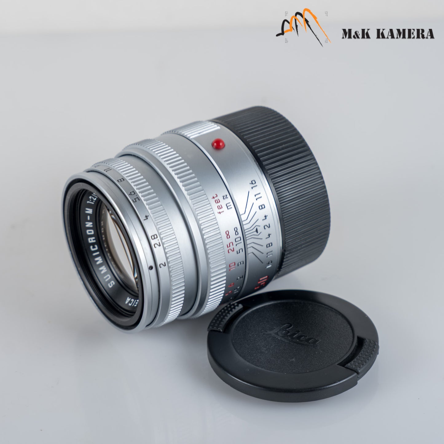 Leica Summicron-M 50mm/F2.0 V Silver Lens Yr.1999 Germany 11816 #23932