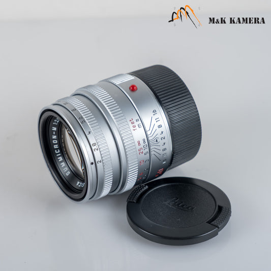 Leica Summicron-M 50mm/F2.0 V Silver Lens Yr.1999 Germany 11816 #23932