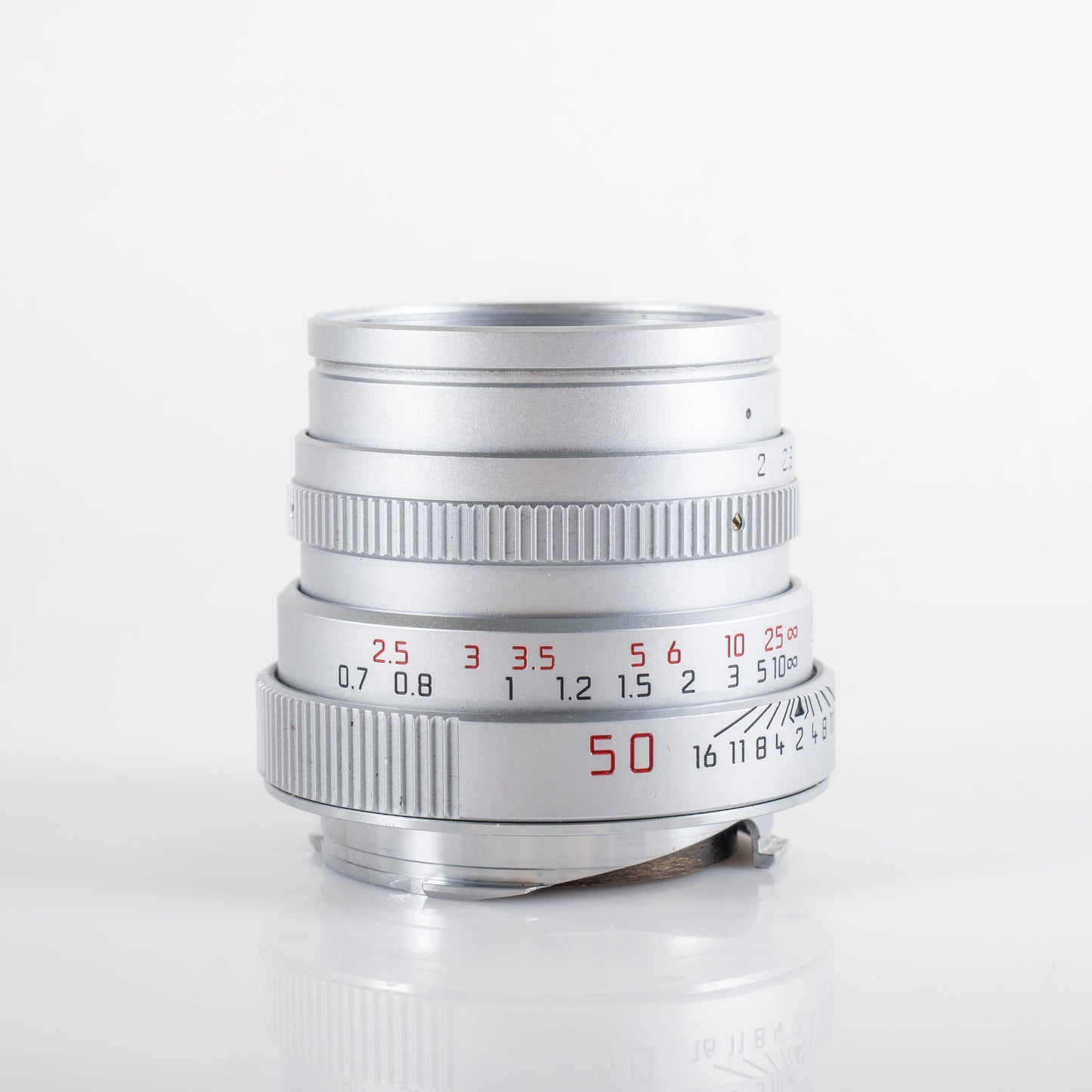 Leica Summicron-M 50mm/F2.0 IV Silver Lens Yr.1992 Germany 11825 #11968