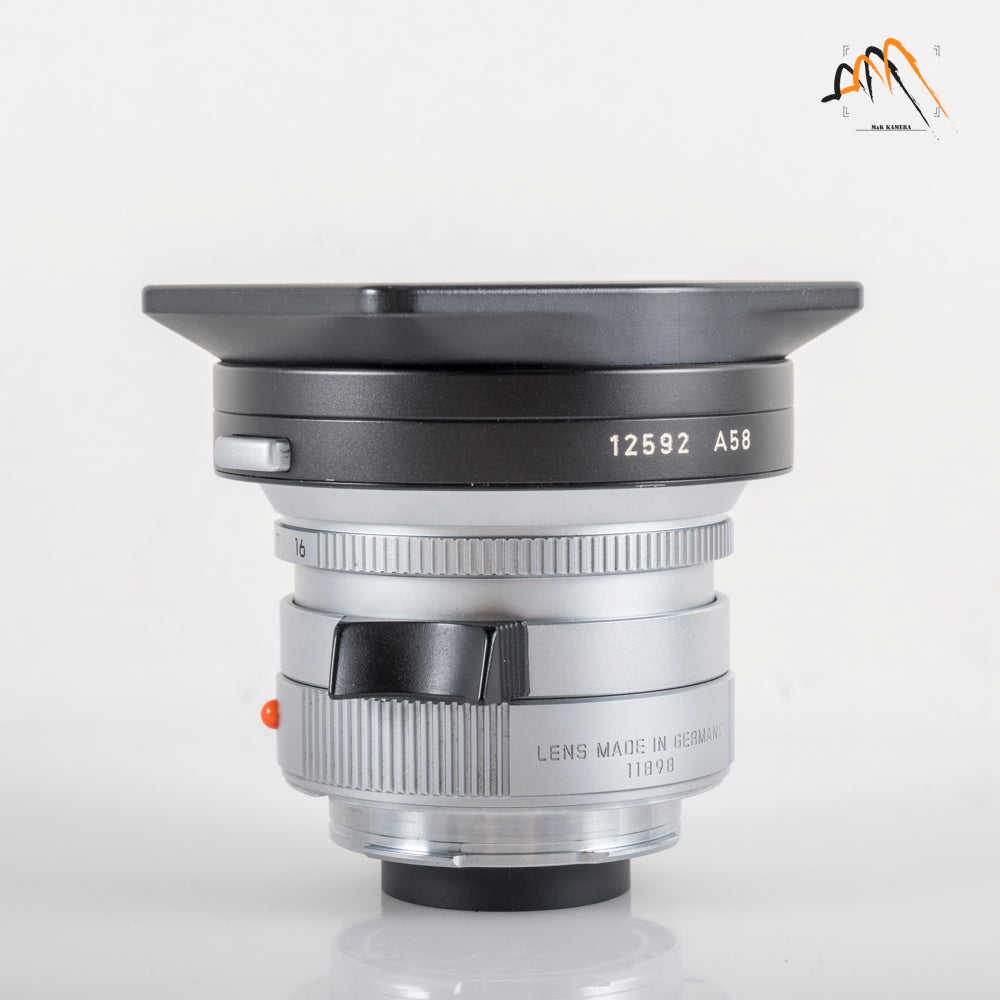 Leica Elmarit-M 24mm/F2.8 ASPH Silver Lens Yr.1998 Germany 11898 #11621