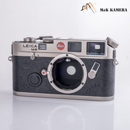 Leica M6 classic 0.72 Titan Film Rangefinder Camera 10412 #88756