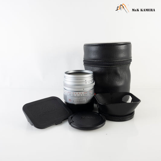 Leica Summilux-M 35mm/F1.4 ASPH Silver Lens Yr.1996 Germany 11883 #87950