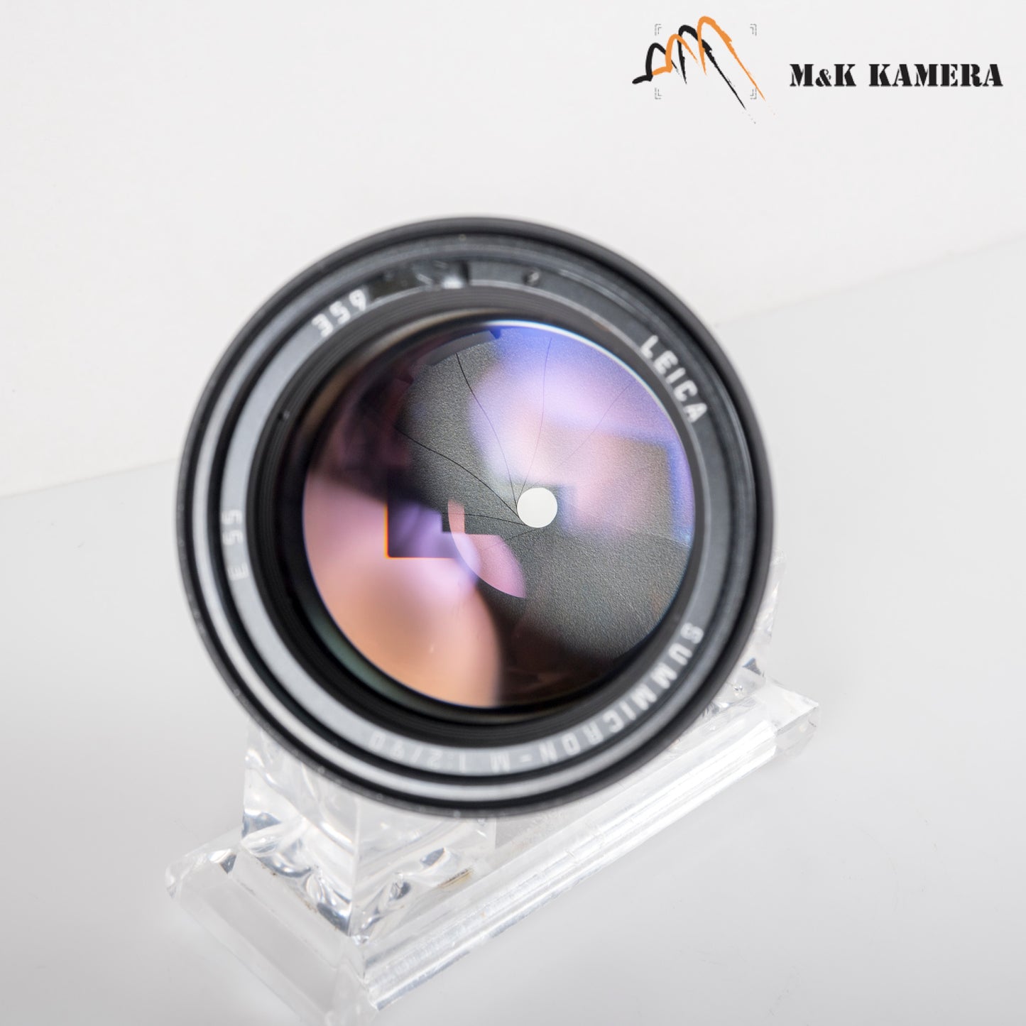 Leica Summicron-M 90mm/F2.0 E55 Pre-Asph/ Ver.II Black Lens Yr.1992 Canada 11136 #88716