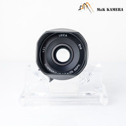 Leica Summarit-M 35mm/F2.4 ASPH Black Lens Germany 11671 #12131