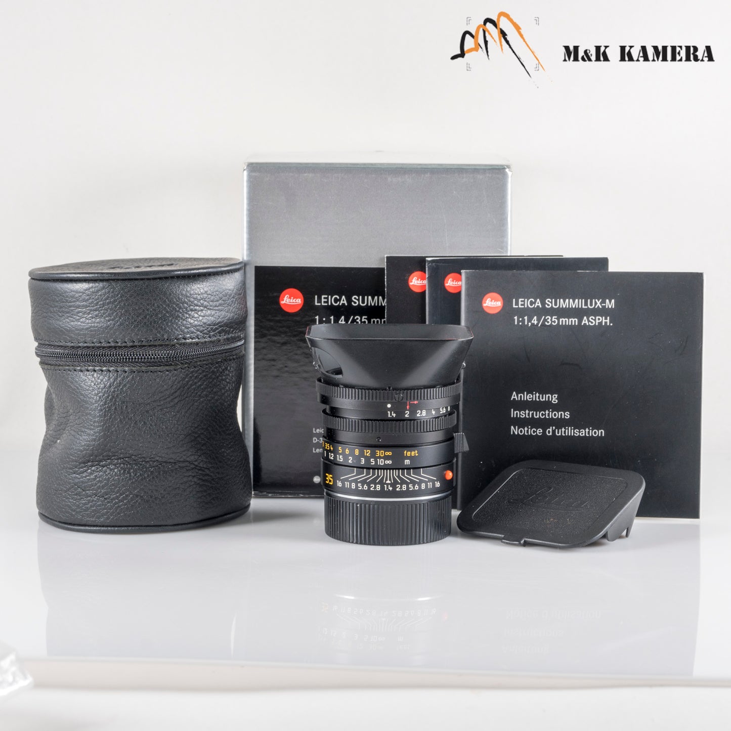 Leica Summilux-M 35mm/F1.4 ASPH 11874 Black Lens Yr.2003 Germany 11874 #12046