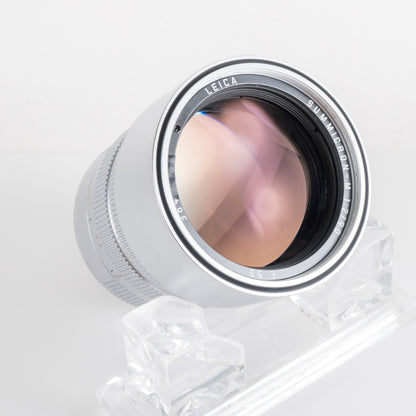Leica Summicron-M 90mm/F2.0 E55 Ver.II Pre-Asph Silver Lens Yr.1993 Canada 11137 #11965