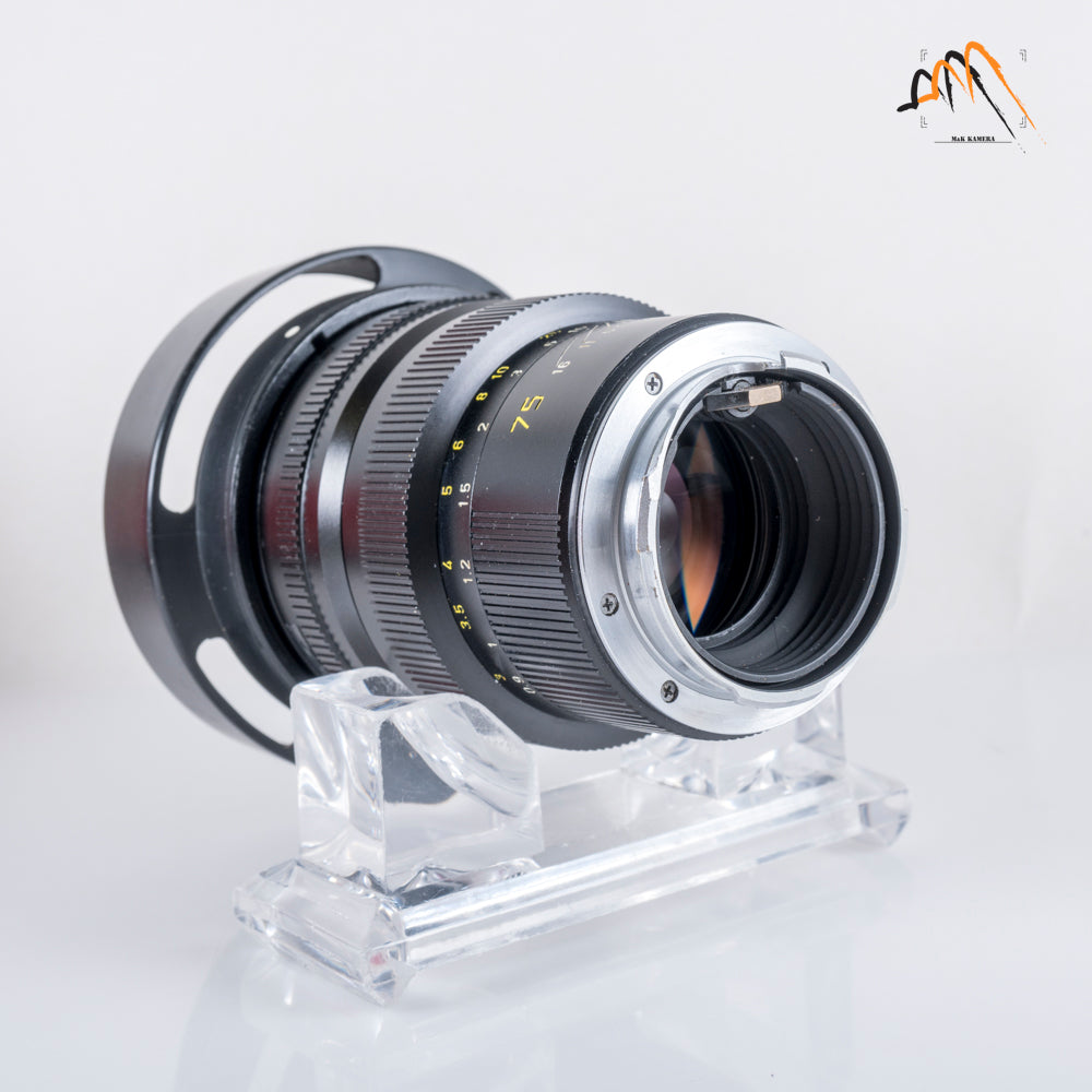 LEITZ Leica Summilux-M 75mm/F1.4 Ver.I Lens Yr.1980 Canada 11814 #11559