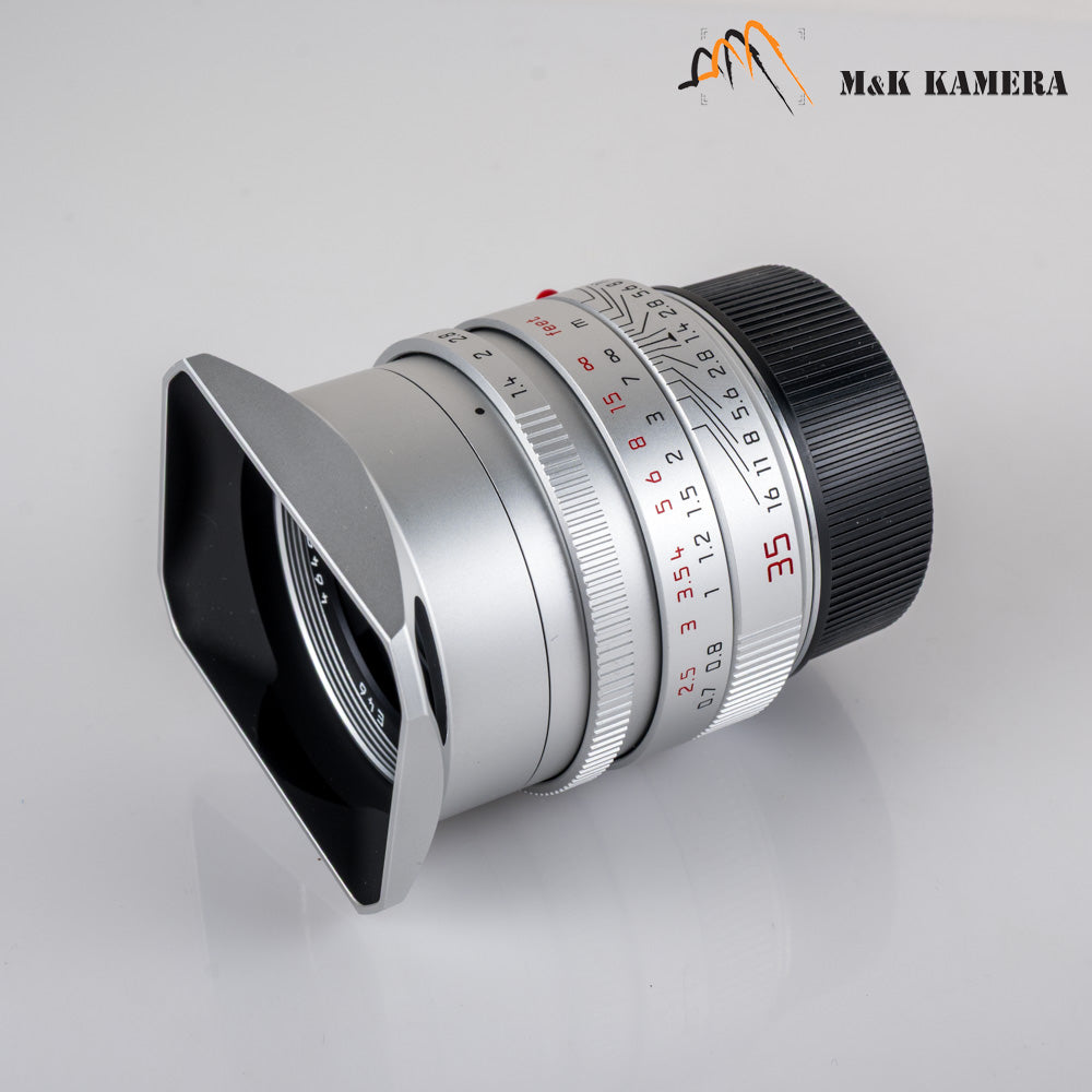 Leica Summilux-M 35mm/F1.4 ASPH/ FLE Silver Lens Germany 11675 #11813