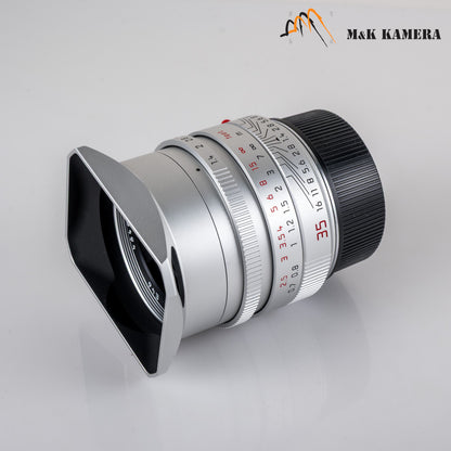 Leica Summilux-M 35mm/F1.4 ASPH/ FLE Silver Lens Germany 11675 #11813