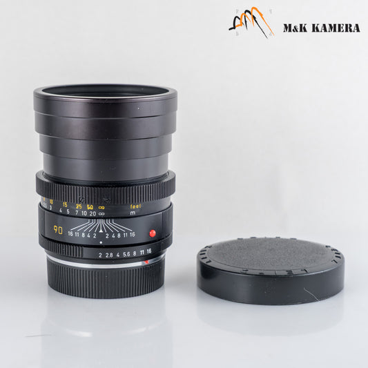 Leica Summicron-R 90mm/F2.0 Serie VII Ver.I V.1 Lens Yr.1981 Canada #88768