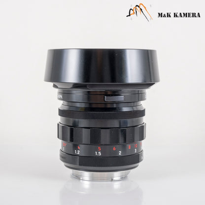 Leica Noctilux-M 50mm/F1.2 ASPH Glossy Black Paint Finish Lens Germany 11731 #23893