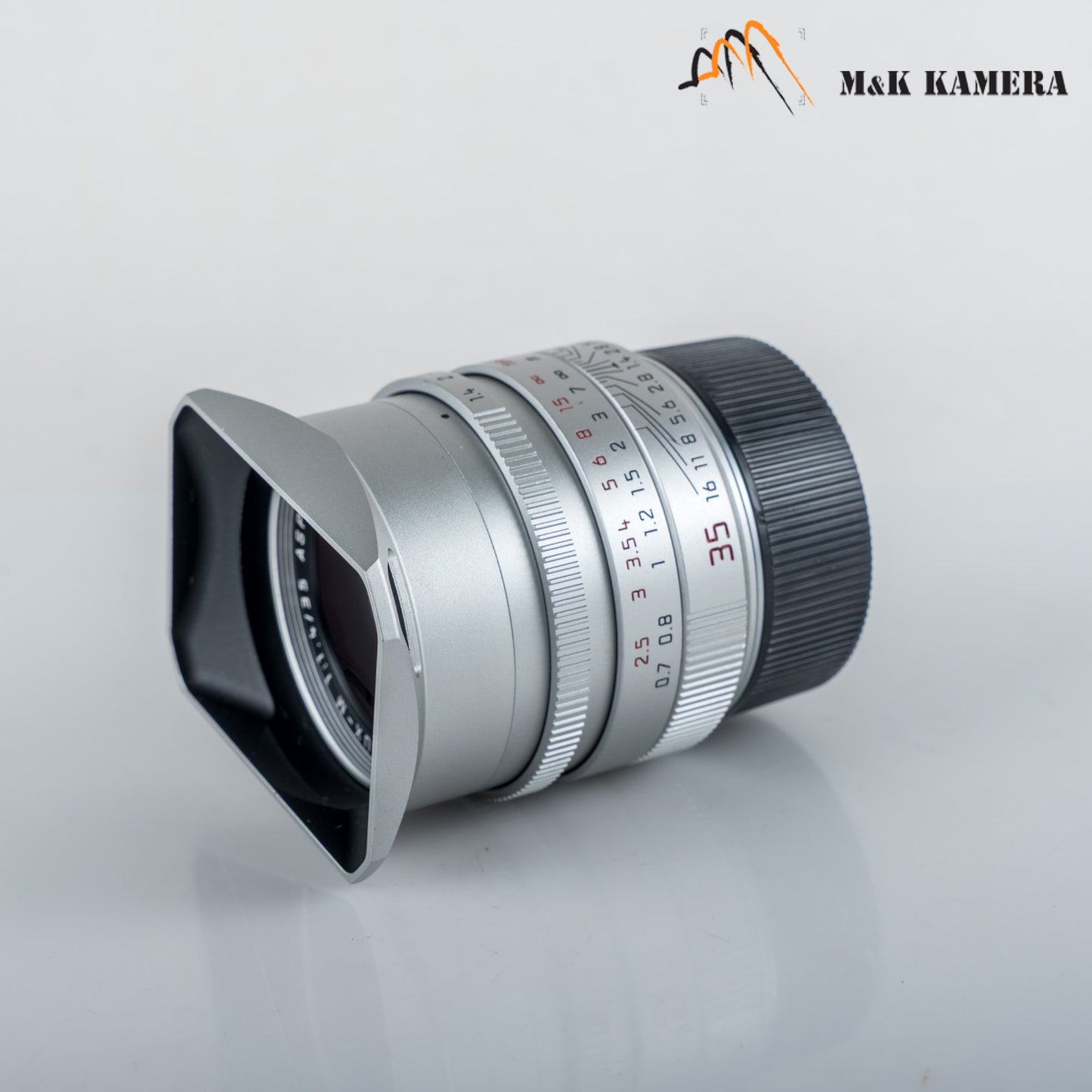 Leica Summilux-M 35mm/F1.4 ASPH/ FLE Silver Lens Germany 11675 #12097