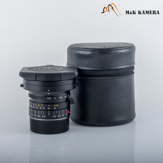 Leica Elmarit-M 21mm/F2.8 ASPH Black 6 bit coded 11135 #12094