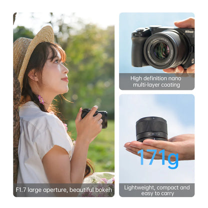 Viltrox 56mm F1.7 Black Z-Mount AF APS-C Lens